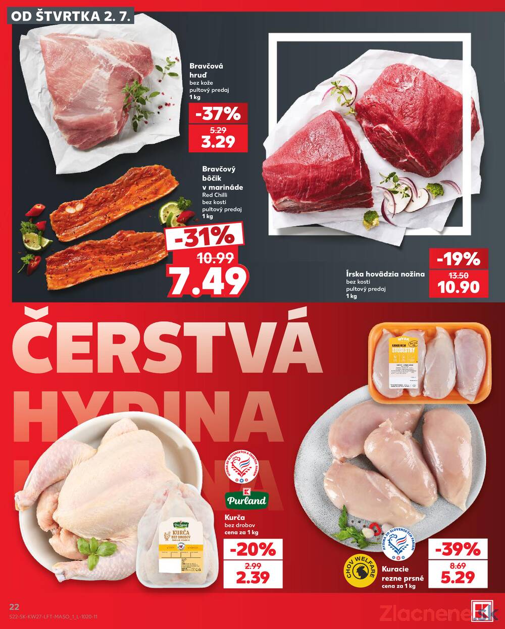 Kaufland 2.7. - 8.7. - Kaufland Bytča