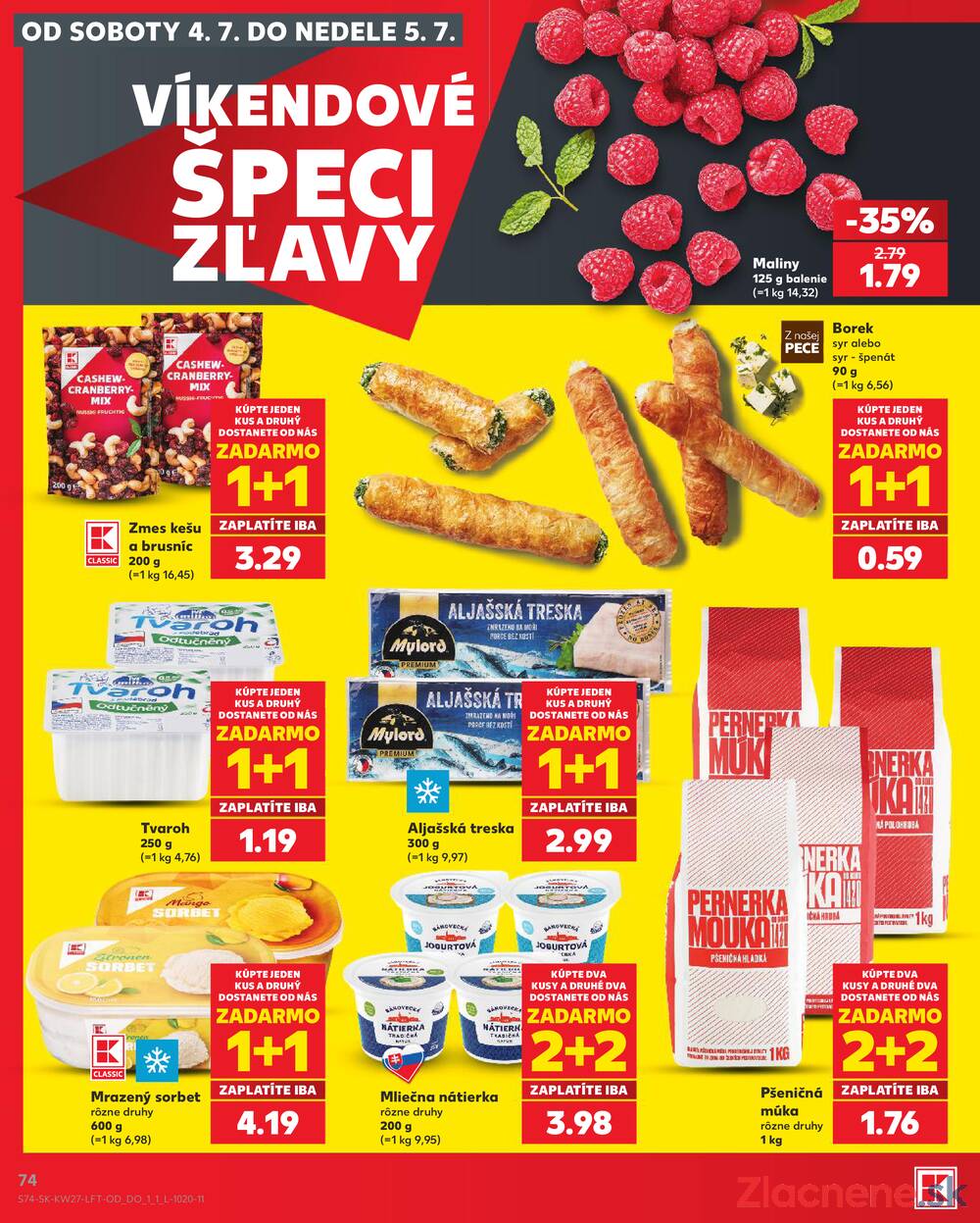 Leták Kaufland - Kaufland 2.7. - 8.7. - Kaufland Bardejov - strana 74 Leták Kaufland - Kaufland 2.7. - 8.7. - Kaufland Bardejov - strana 74
