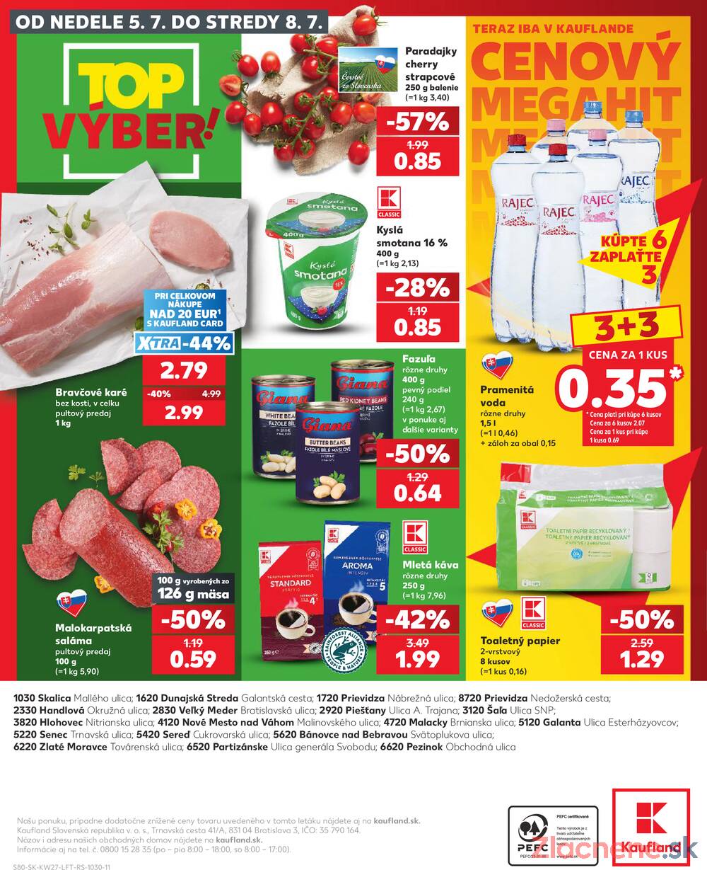 Leták Kaufland - Kaufland 2.7. - 8.7. - Kaufland Galanta - strana 80 Leták Kaufland - Kaufland 2.7. - 8.7. - Kaufland Galanta - strana 80