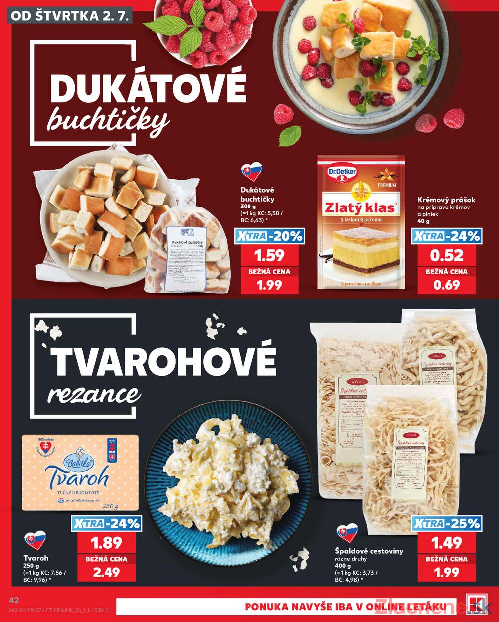 Kaufland 2.7. - 8.7. - Kaufland Bánovce nad Bebravou