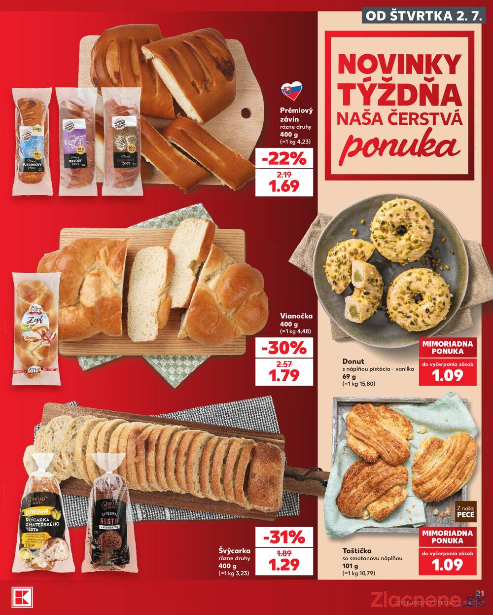 Kaufland 2.7. - 8.7. - Kaufland Bratislava Danubia – Panónska cesta