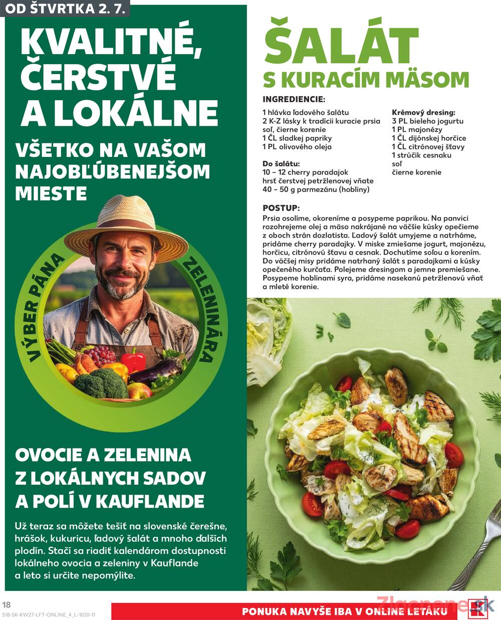 Leták Kaufland - Kaufland 2.7. - 8.7. - Kaufland Košice - OC Galéria - strana 18 Leták Kaufland - Kaufland 2.7. - 8.7. - Kaufland Košice - OC Galéria - strana 18
