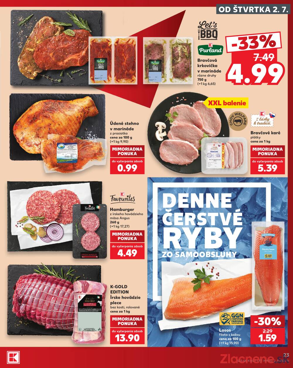 Kaufland 2.7. - 8.7. - Kaufland Žilina