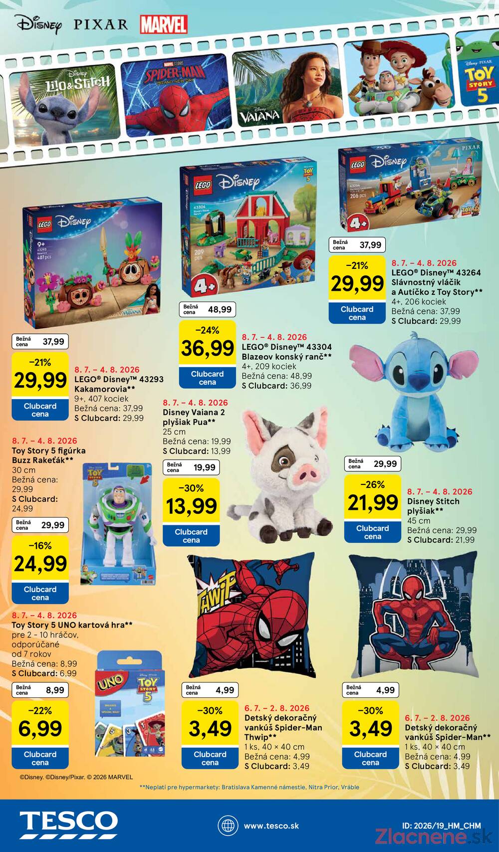 Leták Tesco - Tesco malé hypermarkety 8.7. - 14.7. - strana 48 Leták Tesco - Tesco malé hypermarkety 8.7. - 14.7. - strana 48