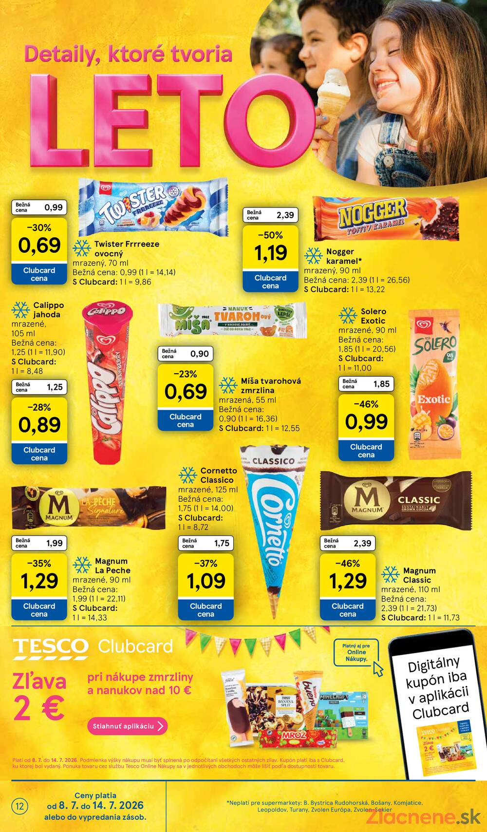 Tesco supermarkety od 8.7. do 14.7.2026