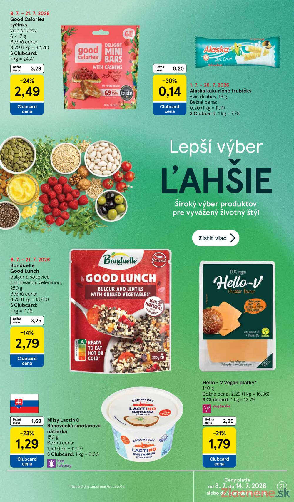 Tesco supermarkety od 8.7. do 14.7.2026
