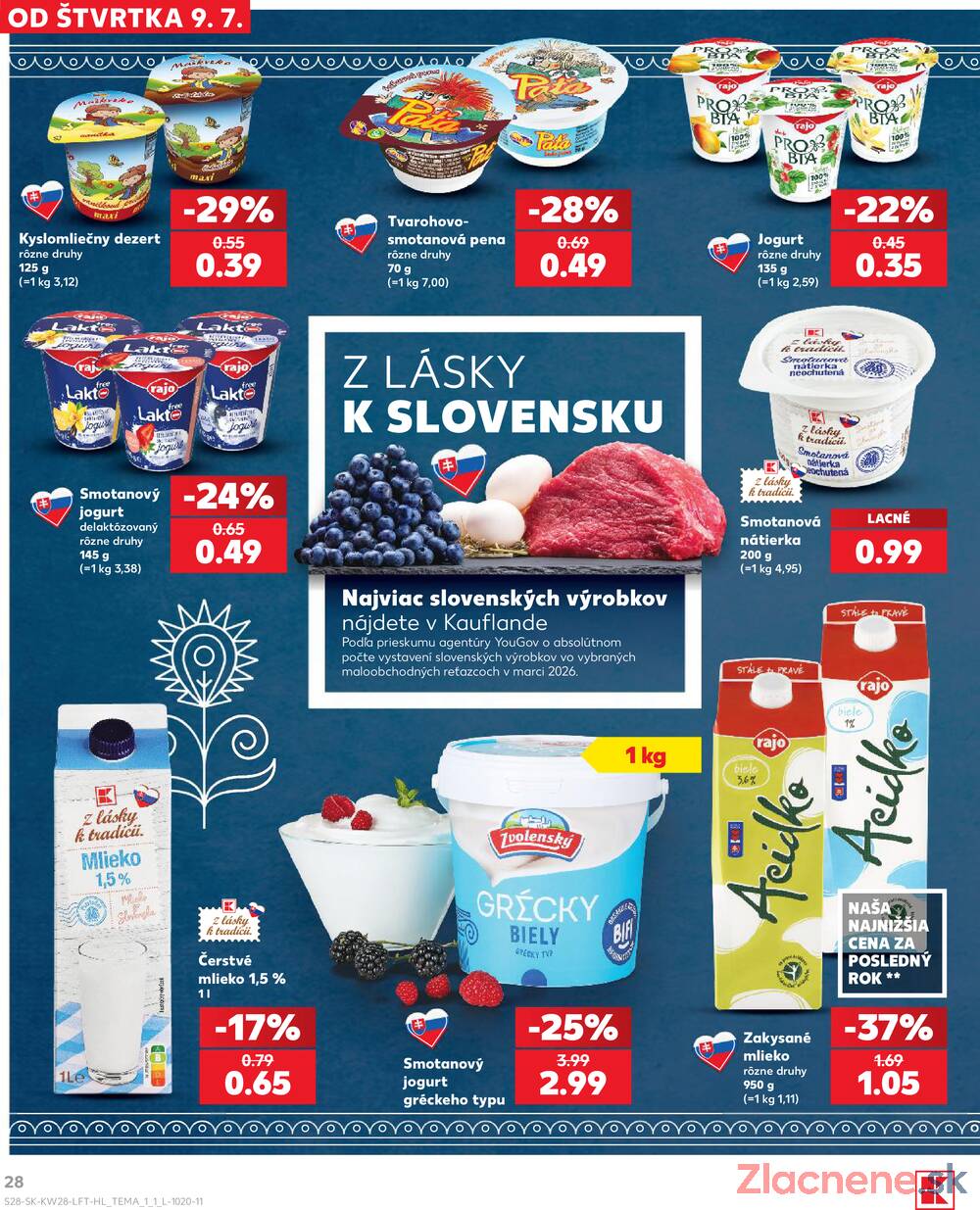 Leták Kaufland - Kaufland 9.7. - 15.7. - Kaufland Bytča - strana 28 Leták Kaufland - Kaufland 9.7. - 15.7. - Kaufland Bytča - strana 28