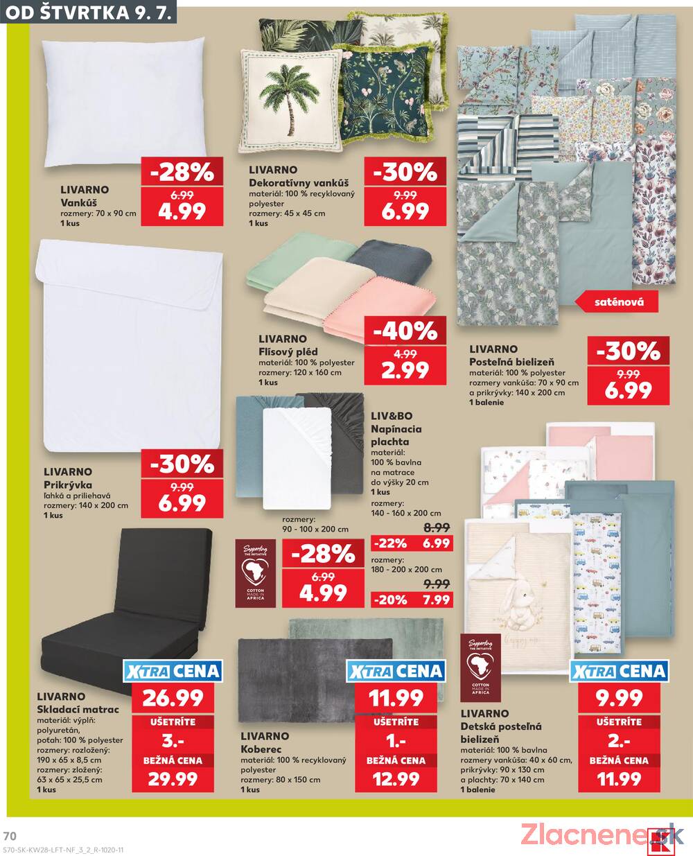 Leták Kaufland - Kaufland 9.7. - 15.7. - Kaufland Humenné - strana 70 Leták Kaufland - Kaufland 9.7. - 15.7. - Kaufland Humenné - strana 70