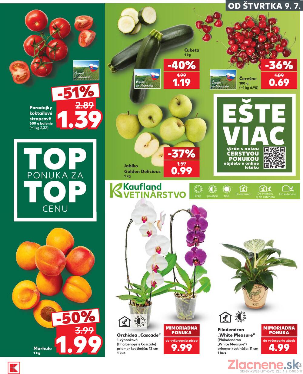 Kaufland 9.7. - 15.7. - Kaufland Vranov nad Topľou
