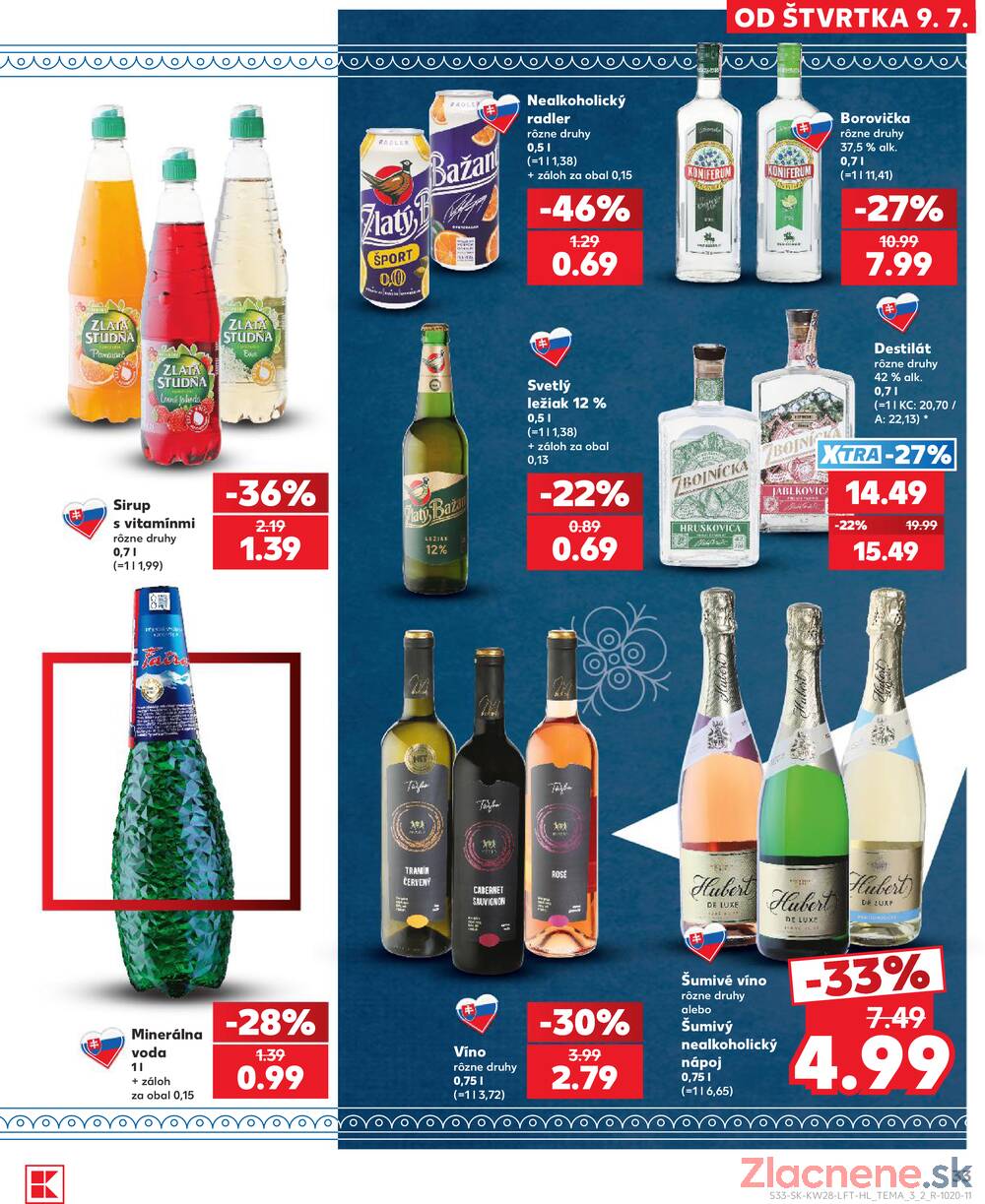 Kaufland 9.7. - 15.7. - Kaufland Rimavská Sobota