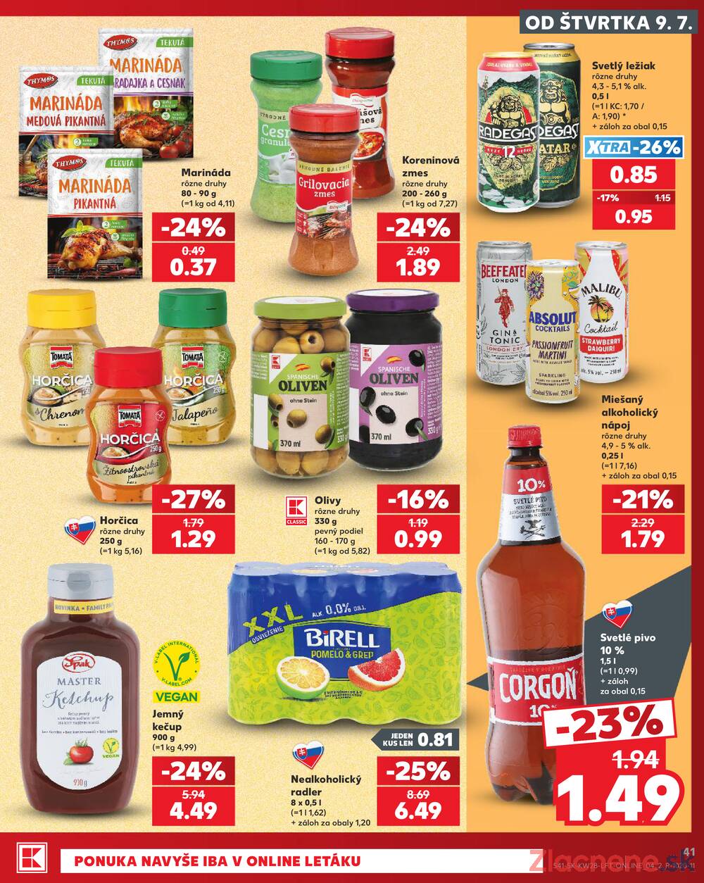 Kaufland 9.7. - 15.7. - Kaufland Kežmarok
