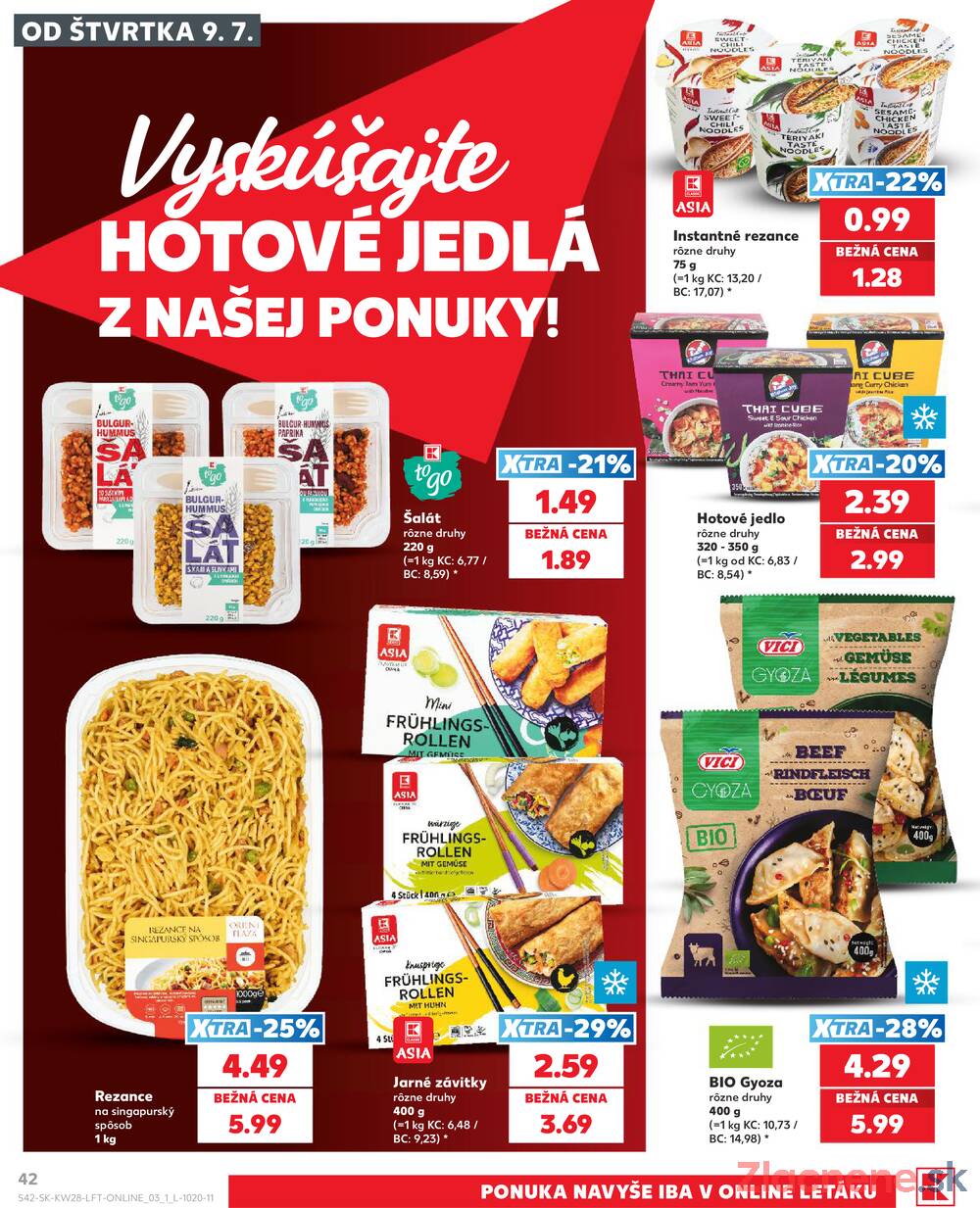 Kaufland 9.7. - 15.7. - Kaufland Rožňava