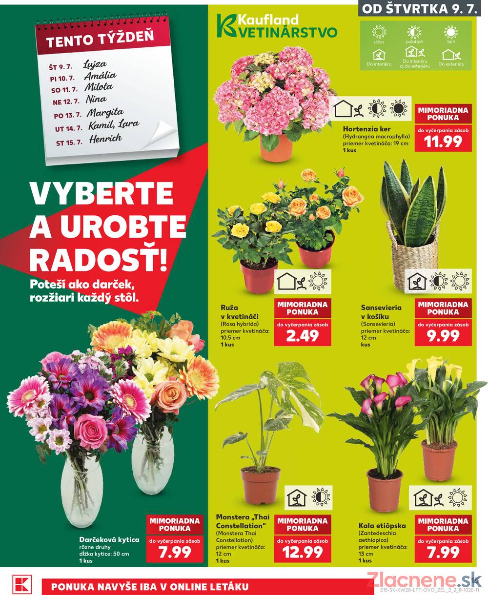 Kaufland 9.7. - 15.7. - Kaufland Michalovce (Humenská cesta)