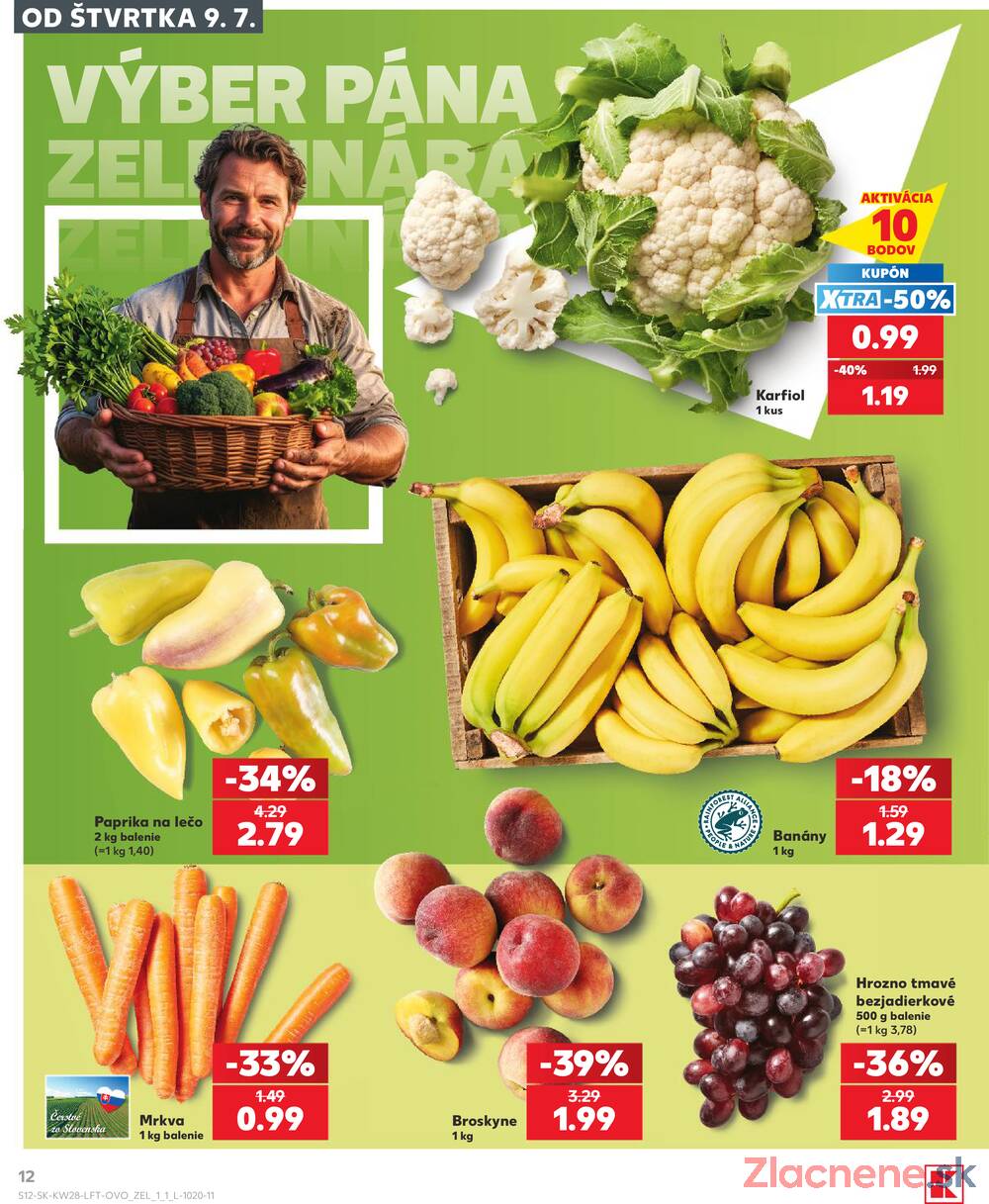 Kaufland 9.7. - 15.7. - Kaufland Piešťany