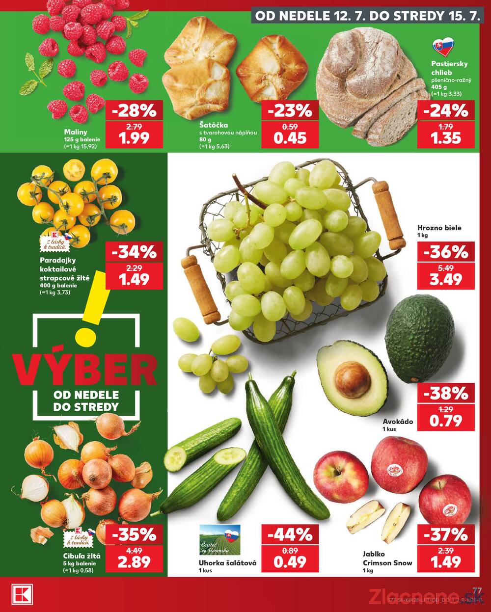 Kaufland 9.7. - 15.7. - Kaufland Prievidza (Necpaly)