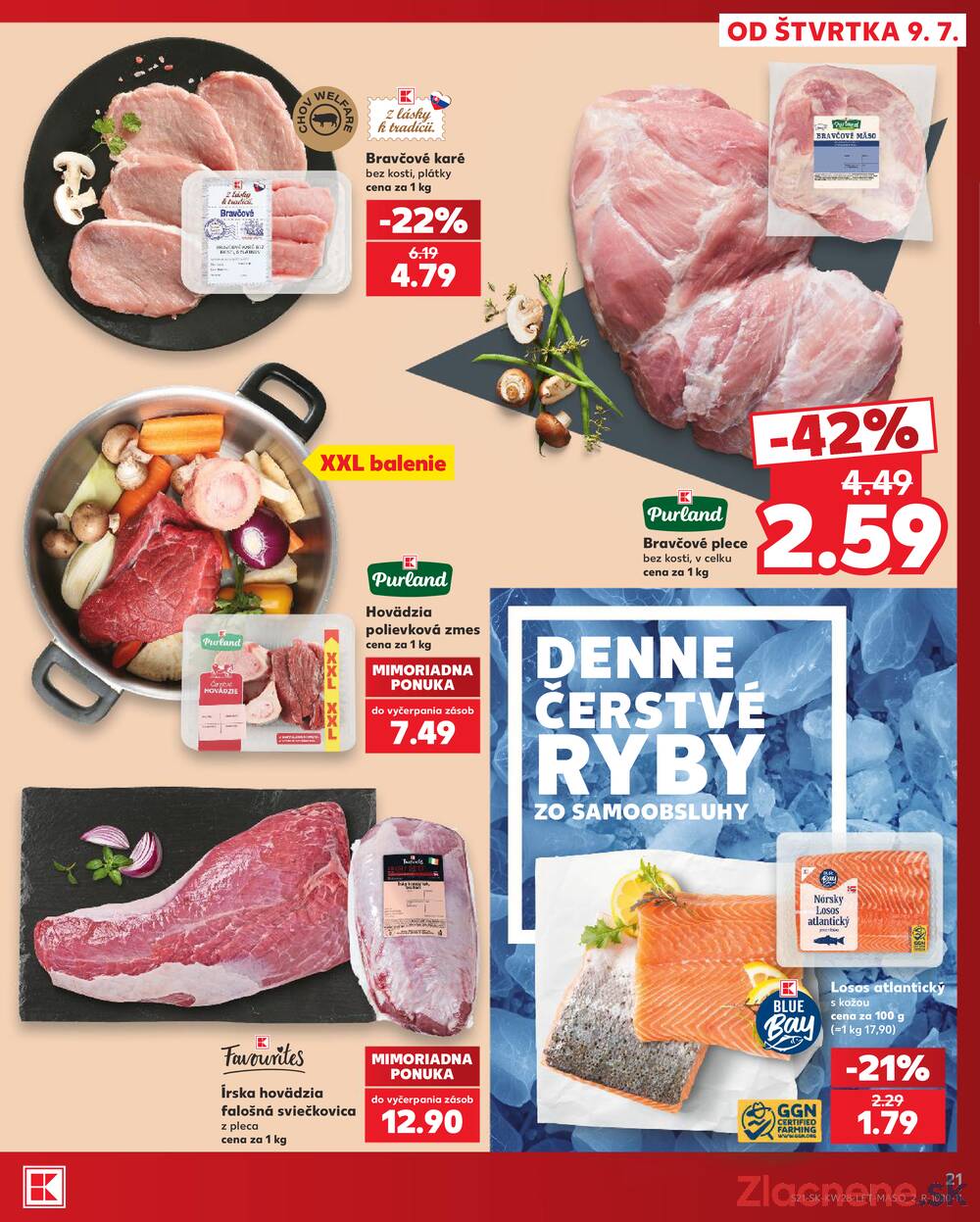 Kaufland 9.7. - 15.7. - Kaufland Komárno