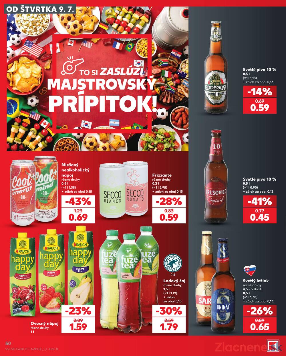 Kaufland 9.7. - 15.7. - Kaufland Komárno