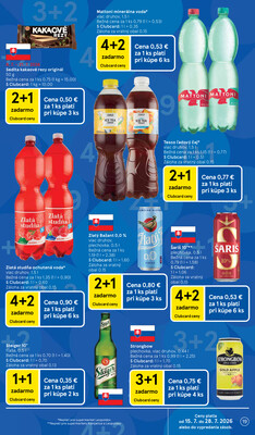 Tesco supermarkety od 15.7. do 21.7.2026