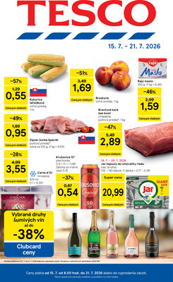 leták Tesco