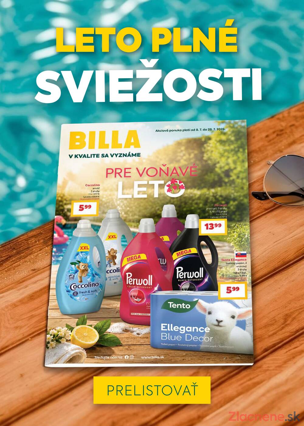 BILLA od 15.7. do 21.7.2026