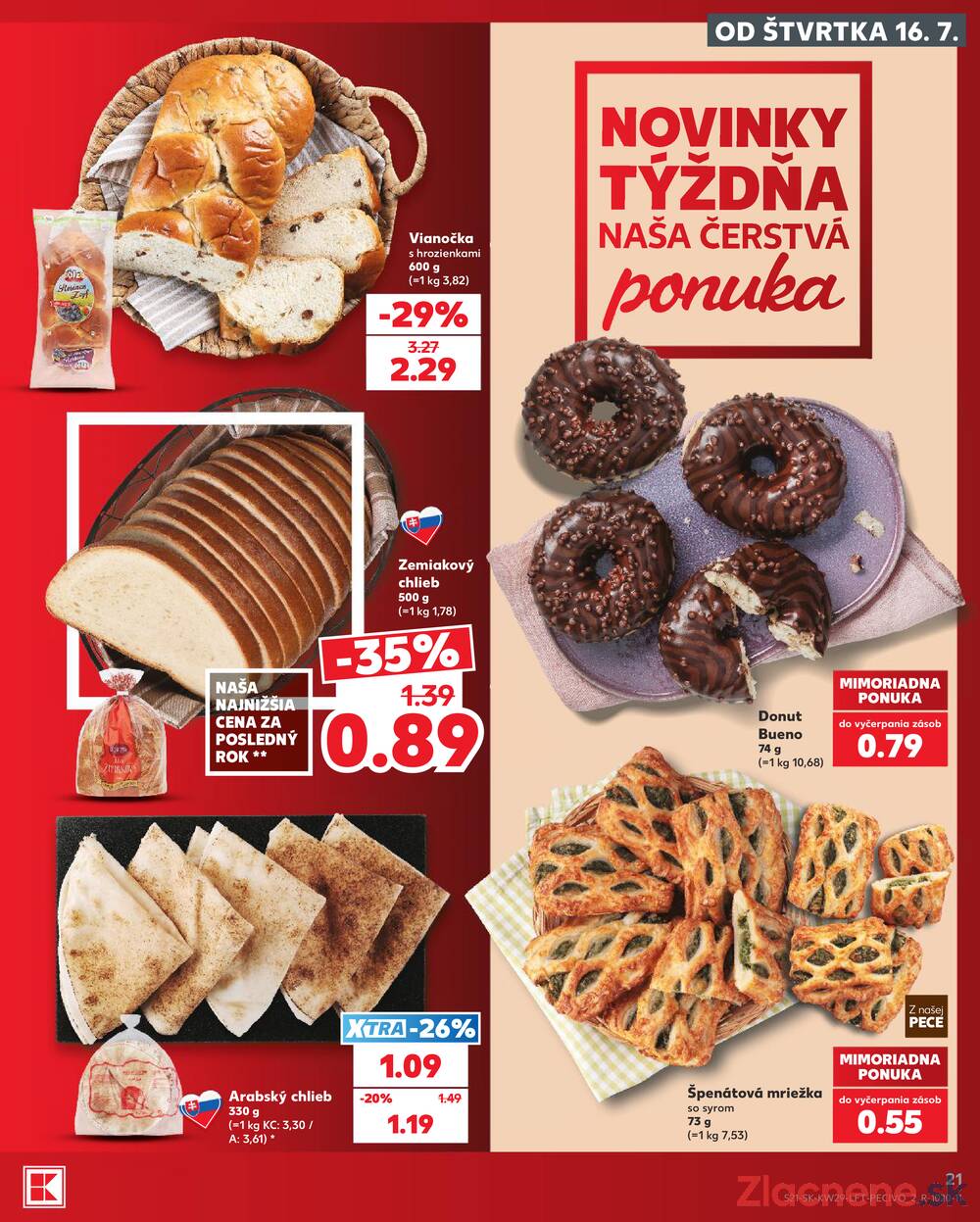 Leták Kaufland - Kaufland 16.7. - 22.7. - Kaufland Dubnica nad Váhom - strana 21 Leták Kaufland - Kaufland 16.7. - 22.7. - Kaufland Dubnica nad Váhom - strana 21