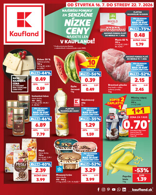 leták Kaufland