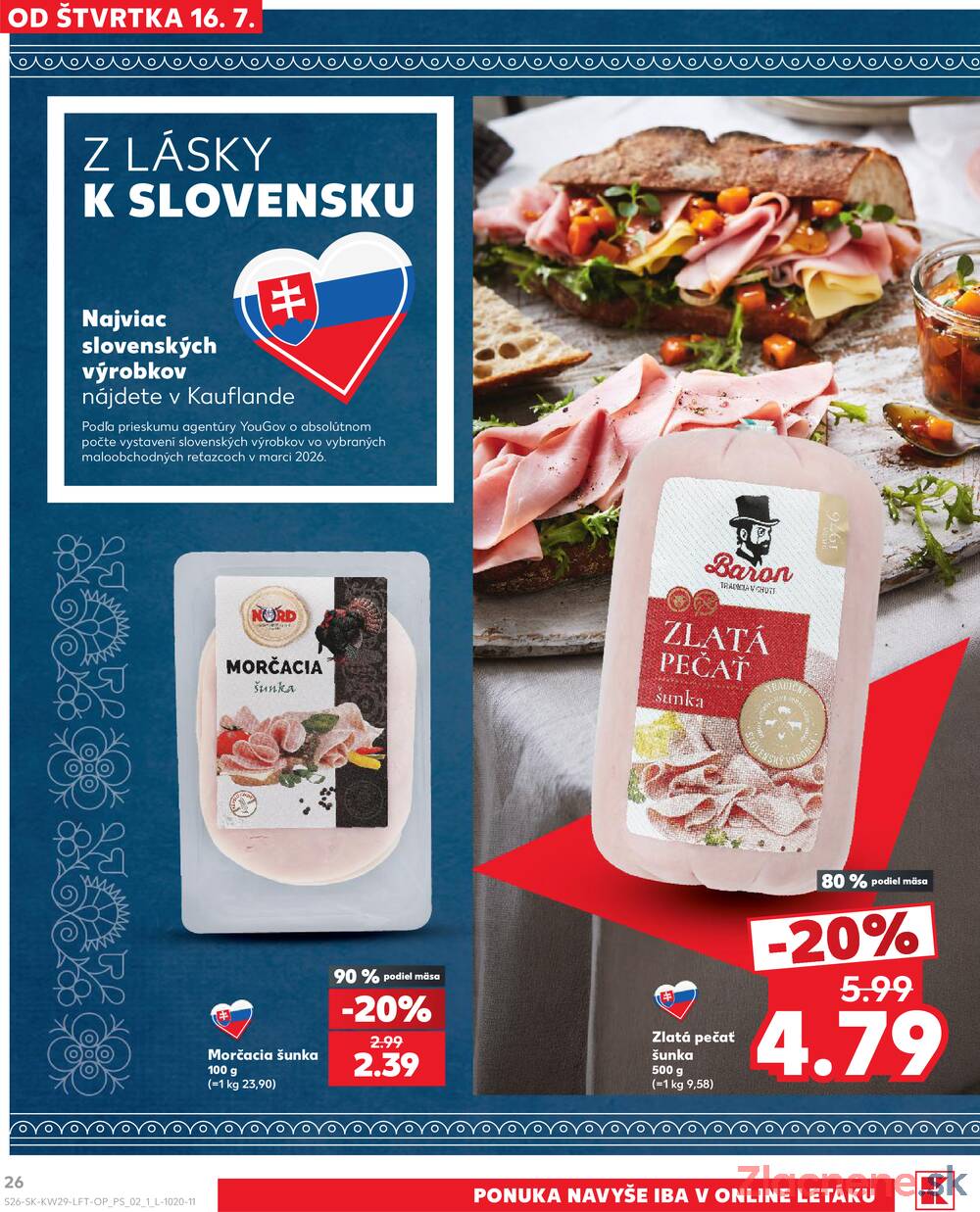 Kaufland 16.7. - 22.7. - Kaufland Rožňava