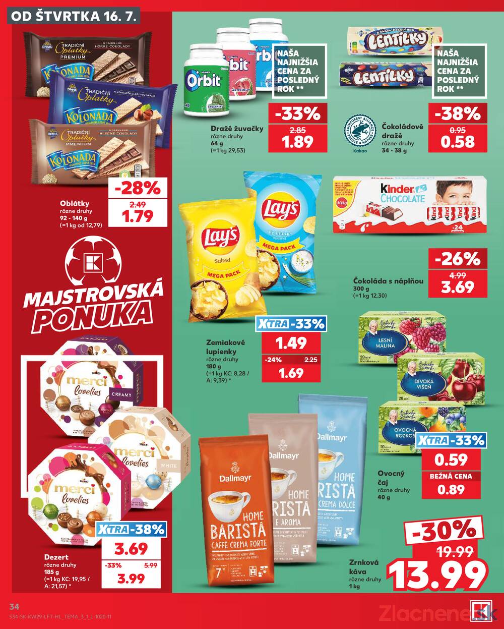 Kaufland 16.7. - 22.7. - Kaufland (A. H. Škultétyho, Veľký Krtíš)