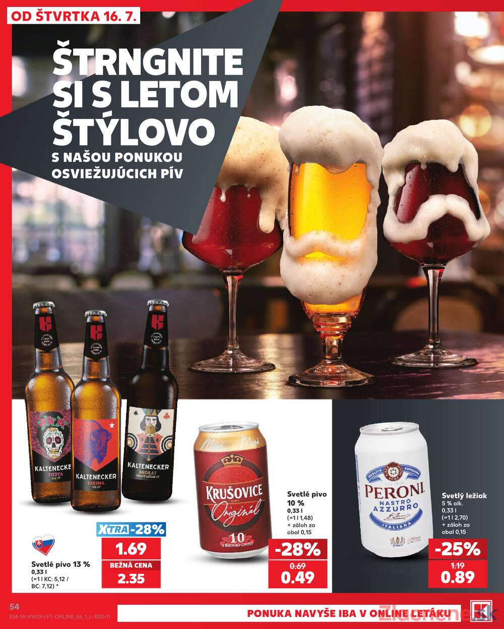 Kaufland 16.7. - 22.7. - Kaufland (A. H. Škultétyho, Veľký Krtíš)