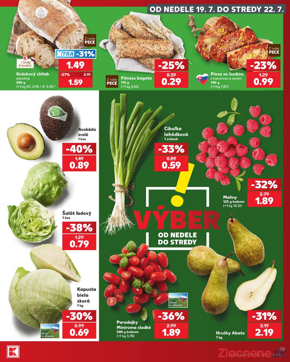 Leták Kaufland - Kaufland 16.7. - 22.7. - Kaufland Prievidza - strana 81