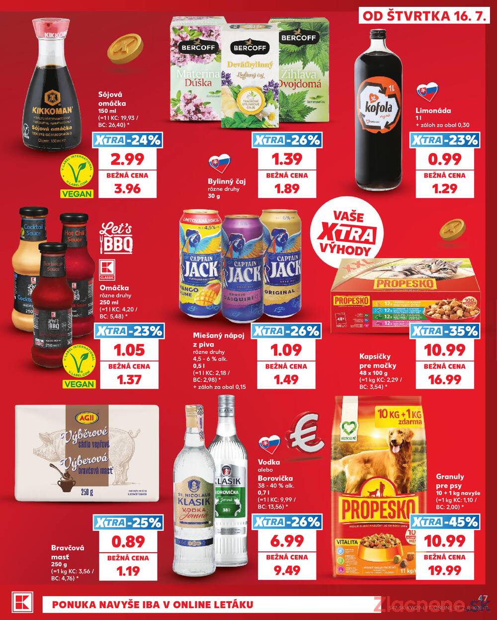 Kaufland 16.7. - 22.7. - Kaufland Bratislava - Podunajské Biskupice
