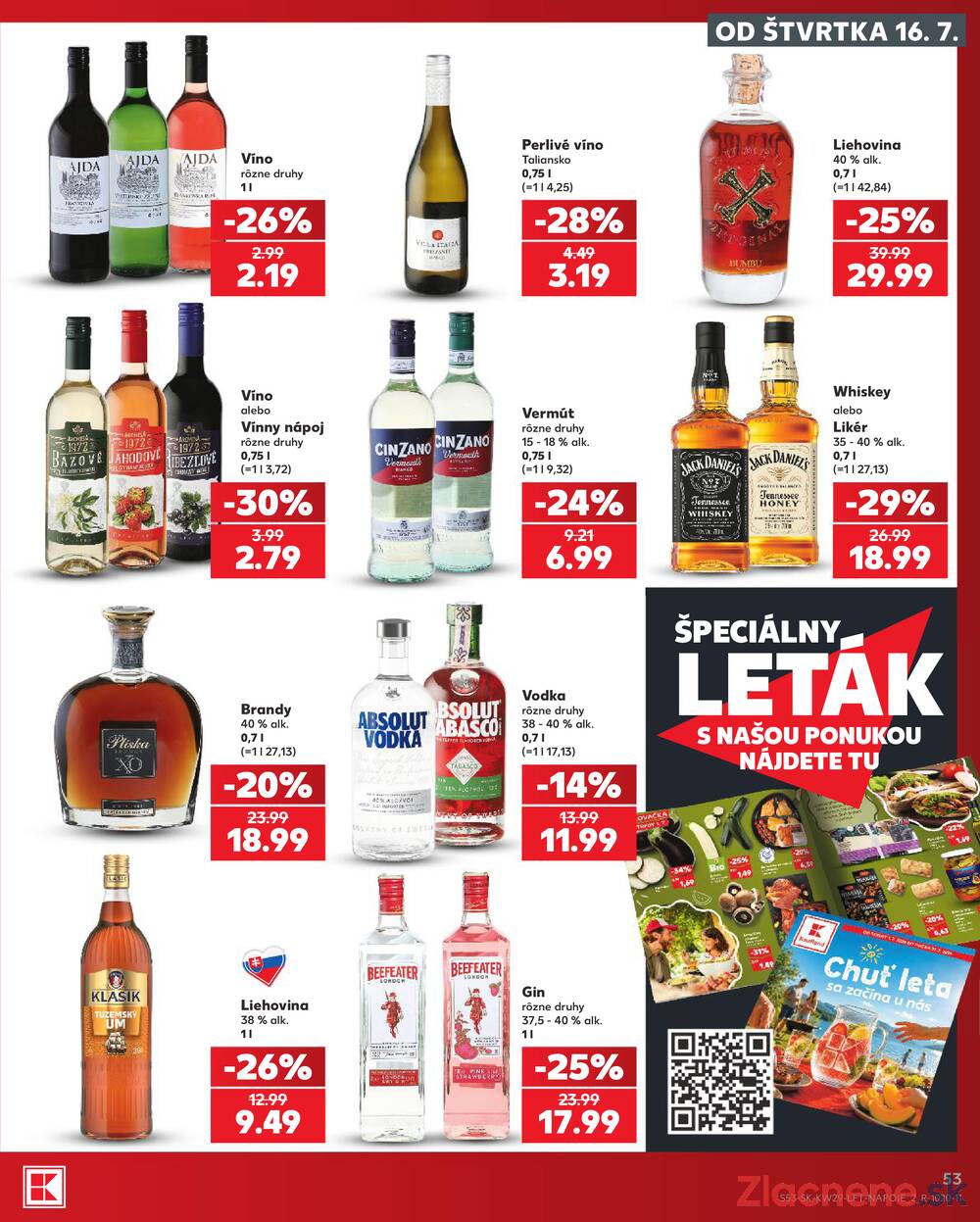 Kaufland 16.7. - 22.7. - Kaufland Banská Bystrica - Radvaň