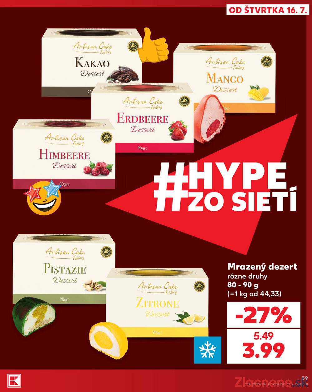 Kaufland 16.7. - 22.7. - Kaufland Košice - Nad Jazerom