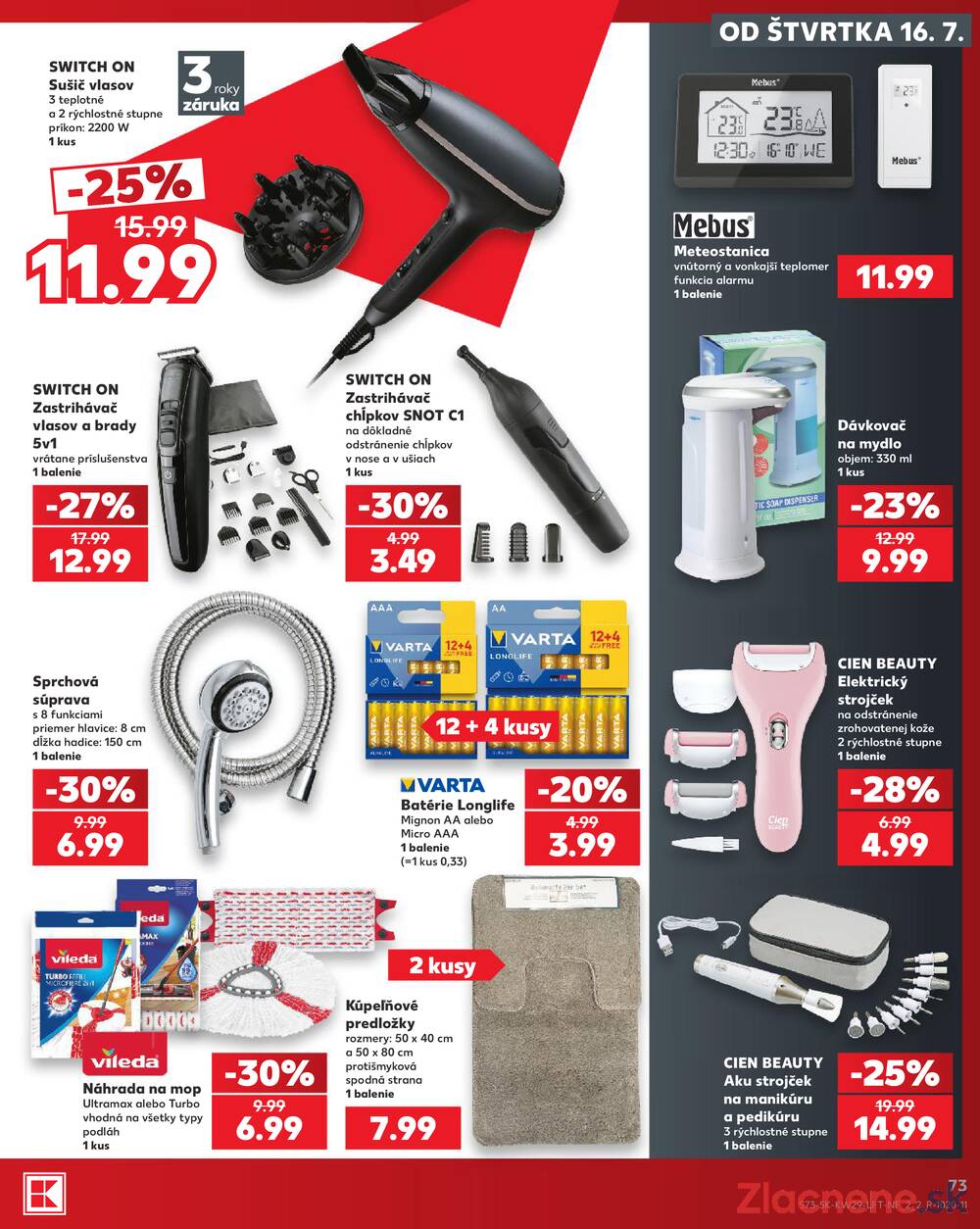 Kaufland 16.7. - 22.7. - Kaufland Košice - Nad Jazerom