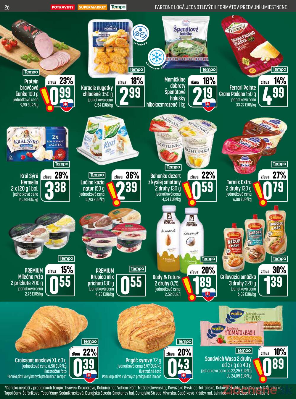 Leták COOP Jednota Slovensko - COOP do 22.7. - strana 26 Leták COOP Jednota Slovensko - COOP do 22.7. - strana 26