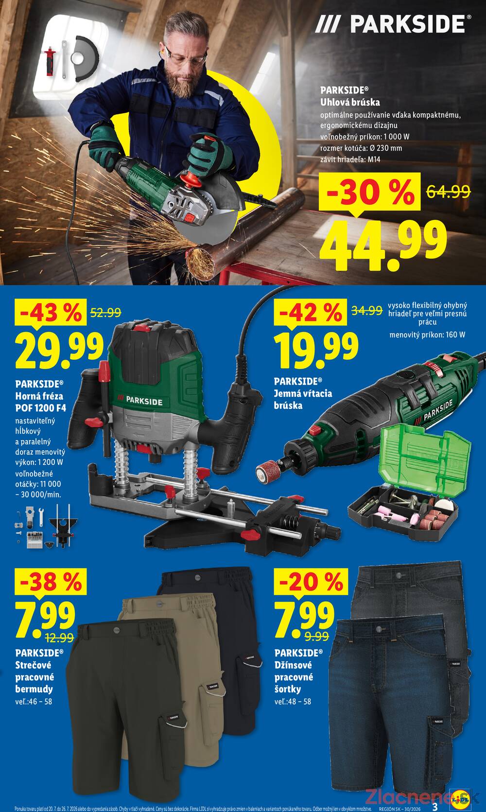 Leták Lidl - Lidl Online Magazín do 2.8. - strana 3