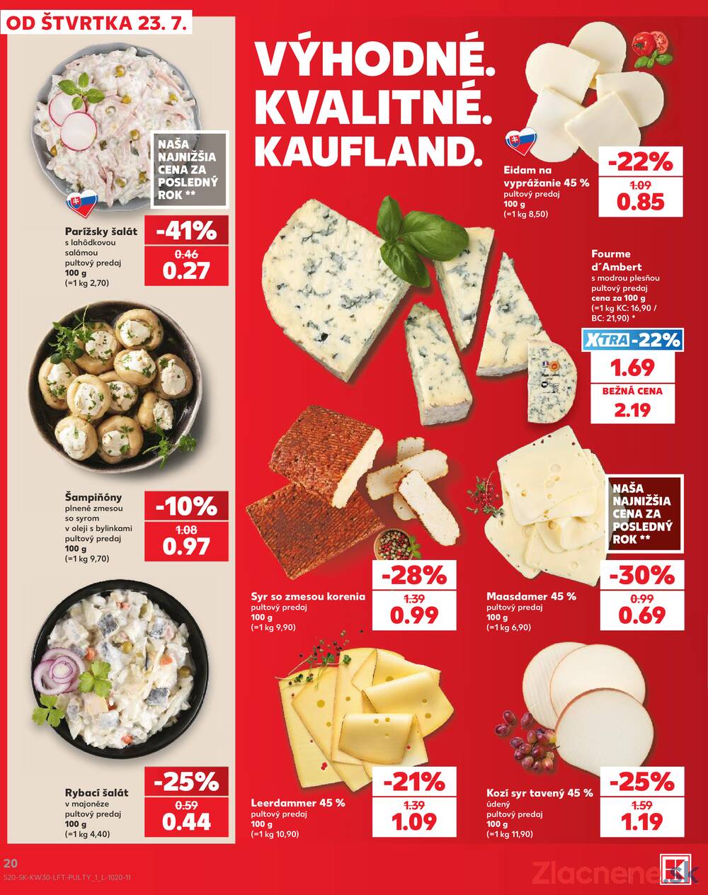 Leták Kaufland - Kaufland 23.7. - 29.7. - Kaufland Detva - strana 20