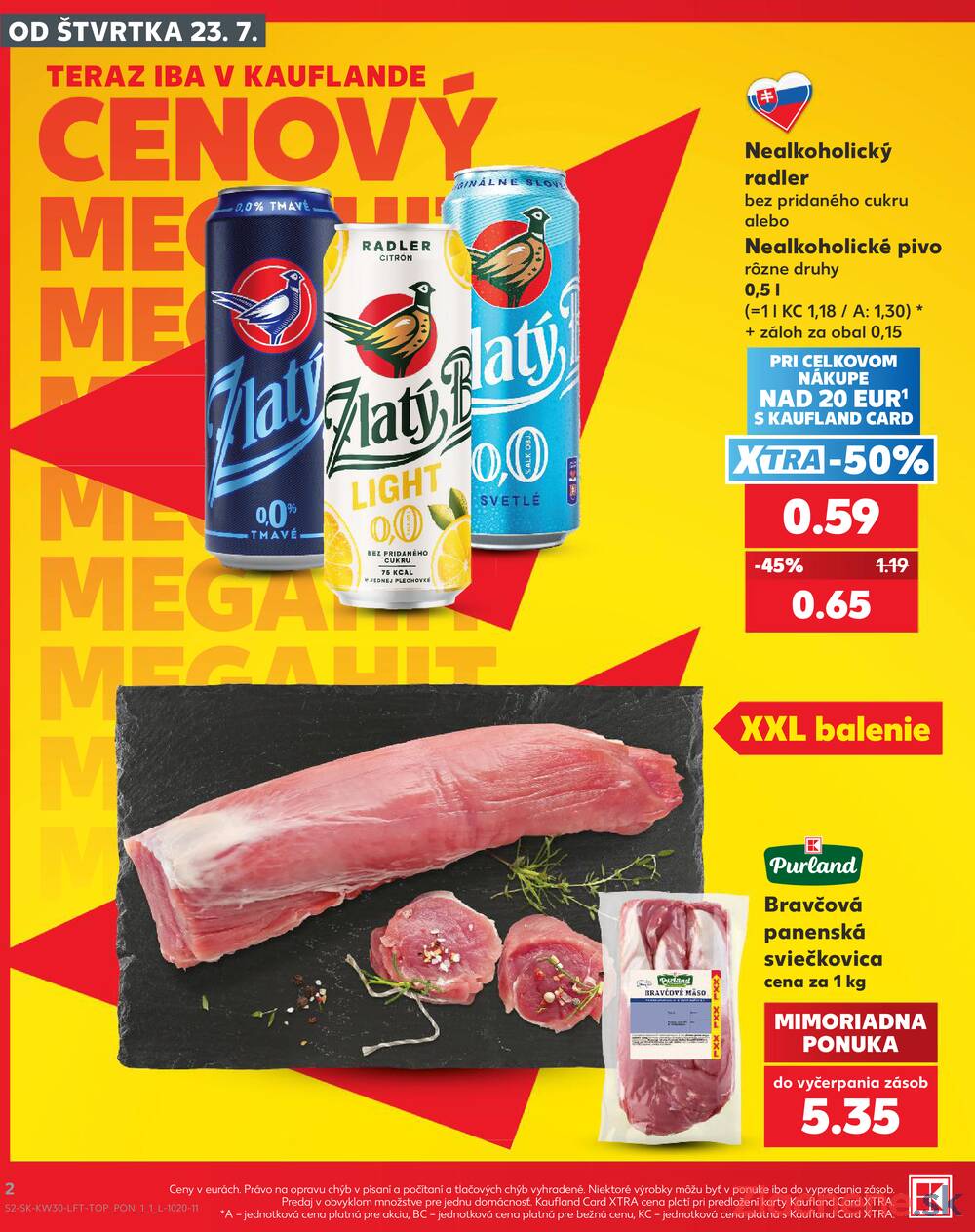 Leták Kaufland - Kaufland 23.7. - 29.7. - Kaufland Michalovce - strana 2
