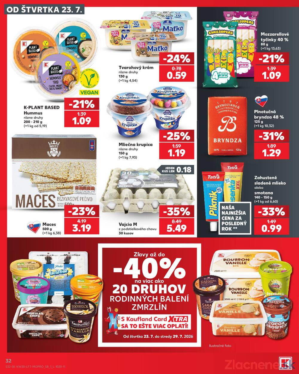 Leták Kaufland - Kaufland 23.7. - 29.7. - Kaufland Humenné - strana 32