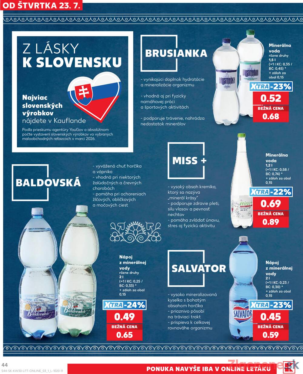 Kaufland 23.7. - 29.7. - Kaufland Púchov