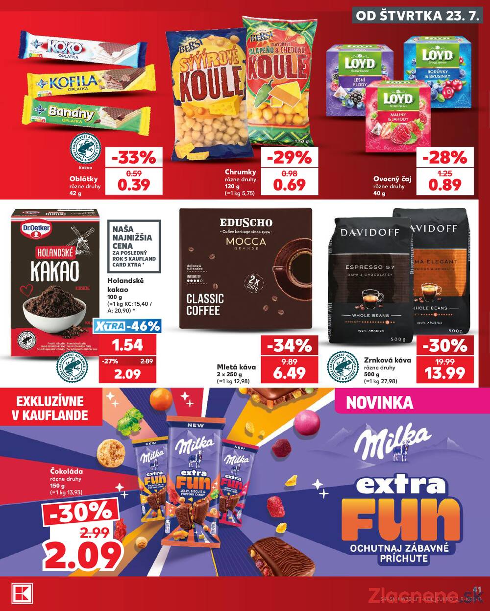 Leták Kaufland - Kaufland 23.7. - 29.7. - Kaufland Stará Ľubovňa - strana 41