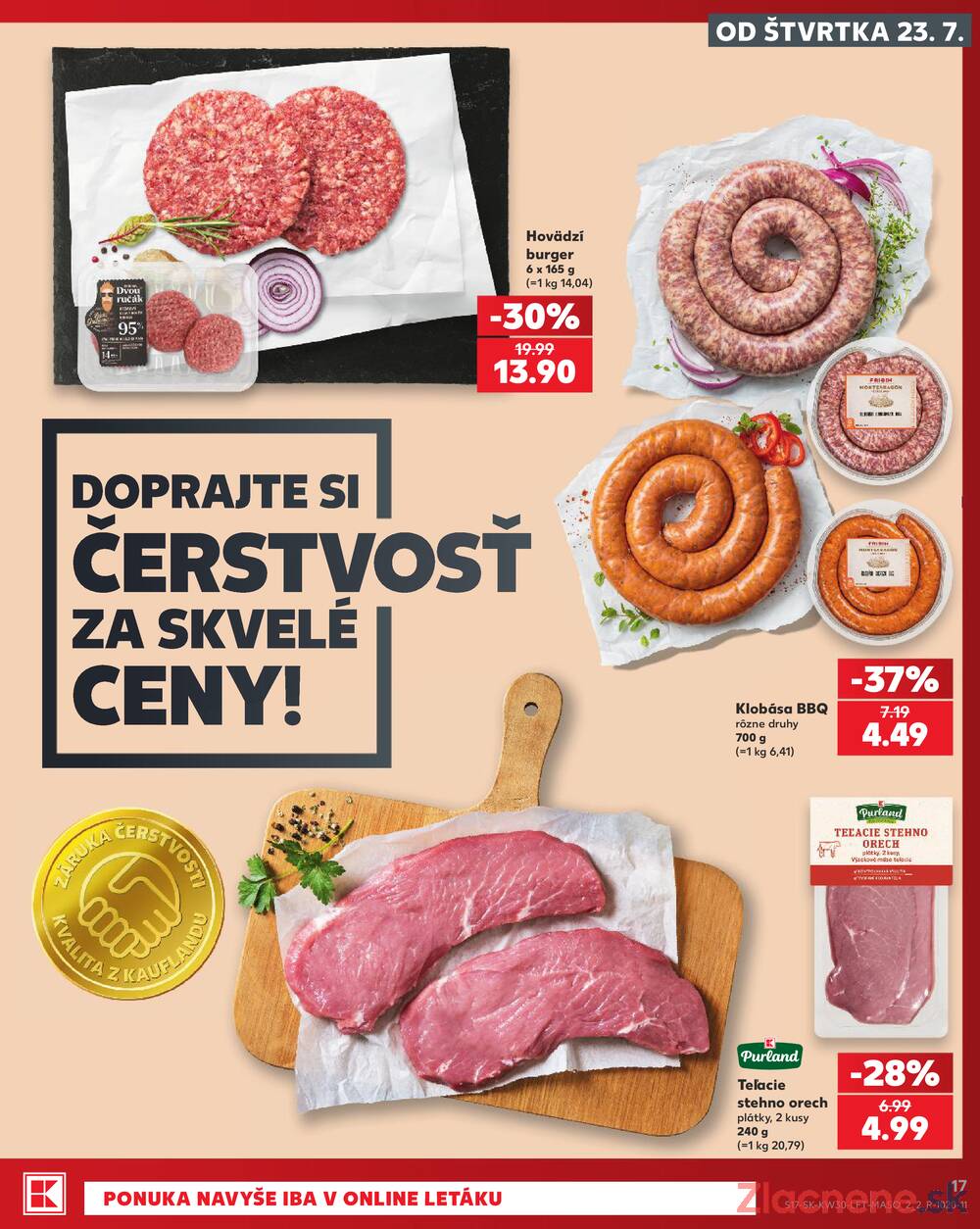 Kaufland 23.7. - 29.7. - Kaufland Rožňava