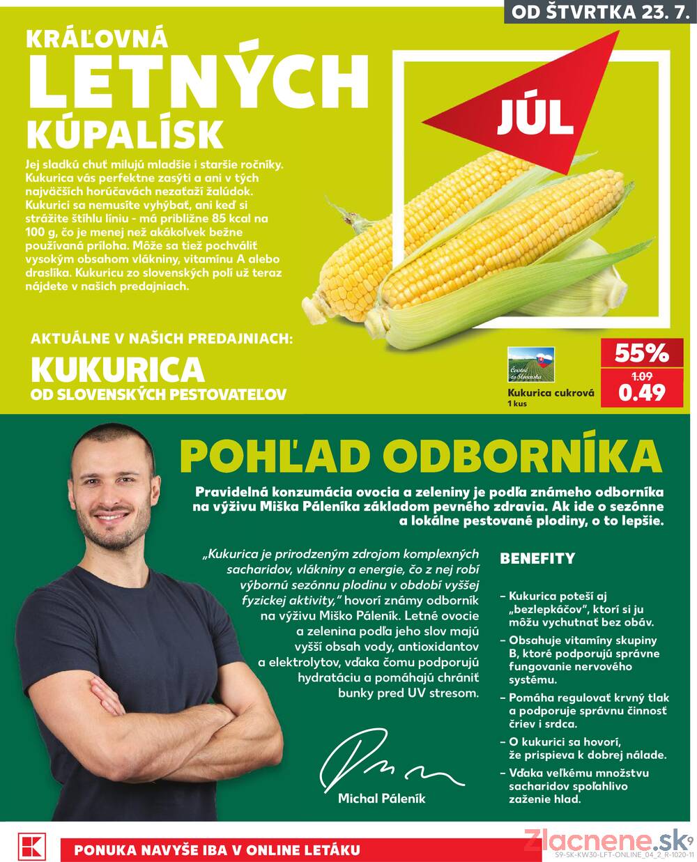Leták Kaufland - Kaufland 23.7. - 29.7. - Kaufland Poprad - Jiřího Wolkera - strana 9
