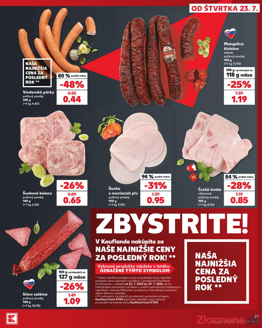 Kaufland 23.7. - 29.7. - Kaufland Michalovce (Humenská cesta)