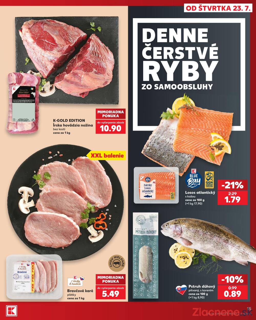 Kaufland 23.7. - 29.7. - Kaufland Piešťany