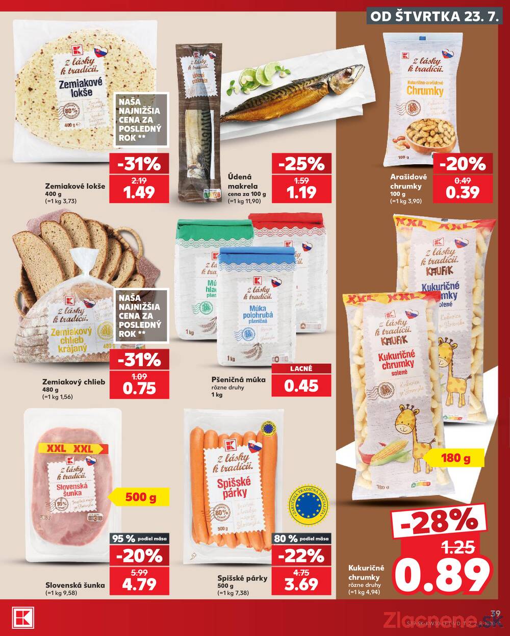 Kaufland 23.7. - 29.7. - Kaufland Bánovce nad Bebravou