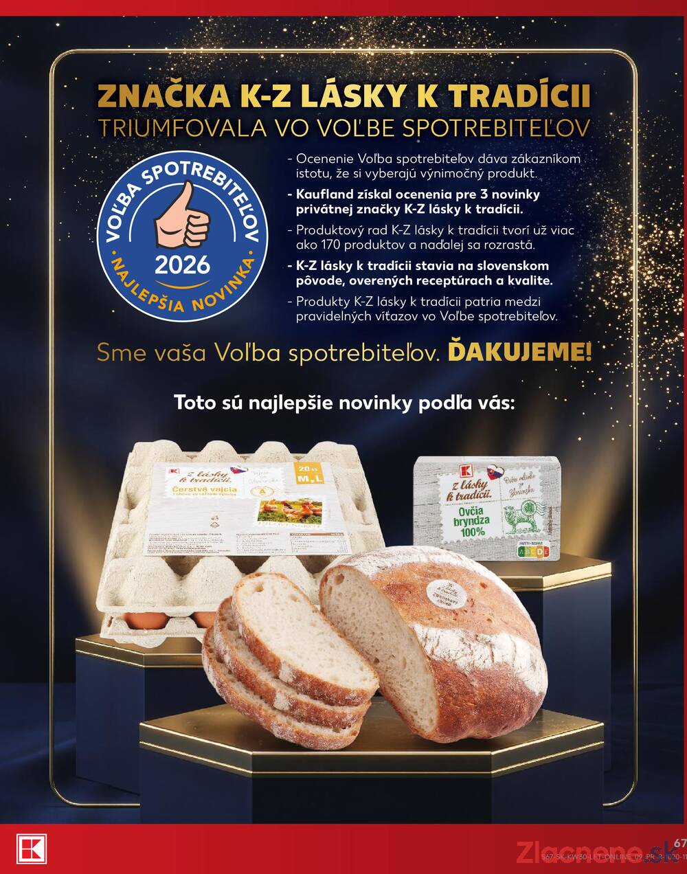 Leták Kaufland - Kaufland 23.7. - 29.7. - Kaufland  Bratislava - Zahorska Bystrica - strana 67