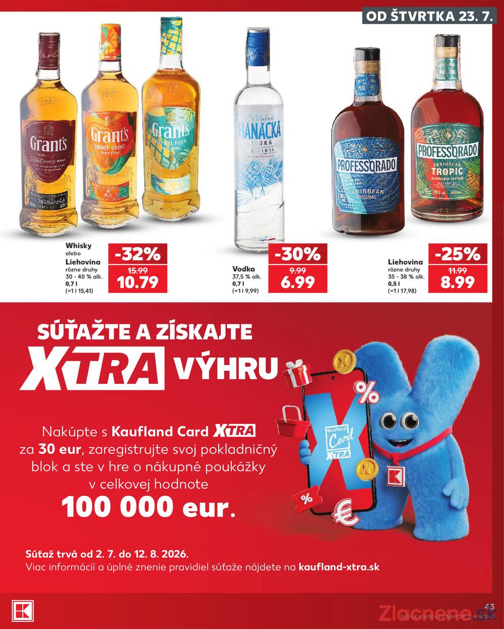Kaufland 23.7. - 29.7. - Kaufland Trnava - Juh - Bratislavská