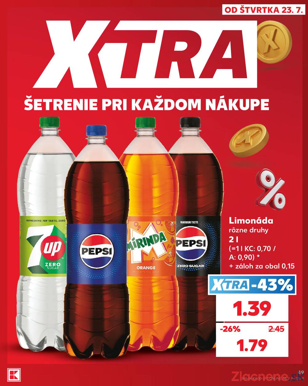 Kaufland 23.7. - 29.7. - Kaufland Poprad - Moyzesova