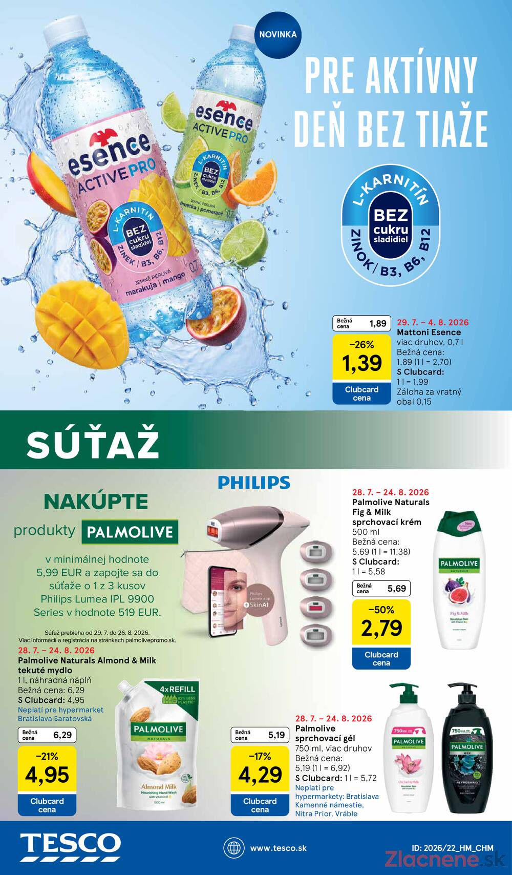 Tesco hypermarkety 29.7. - 4.8.